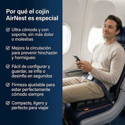 AirNest™ - Descansa y Siéntete Aliviado