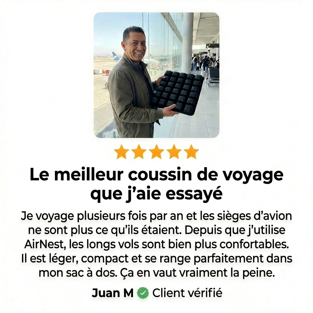 AirNest™ – Reposez-vous et soulagez-vous